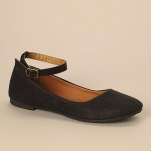 Epic Step ankle strap flats